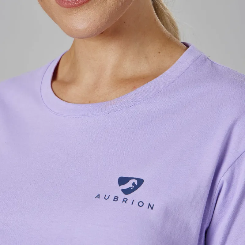 Aubrion Repose T-Shirt in Lavender-3